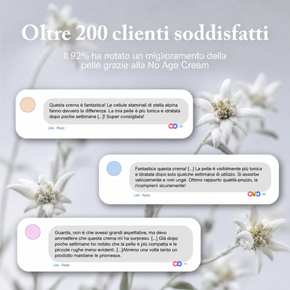 No-Age Cream | Riattiva il collagene con la Stella Alpina
